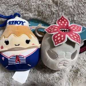 Squishmallows 3.5" Stranger Things, Demogorgon & Ahoy USS Butterscotch